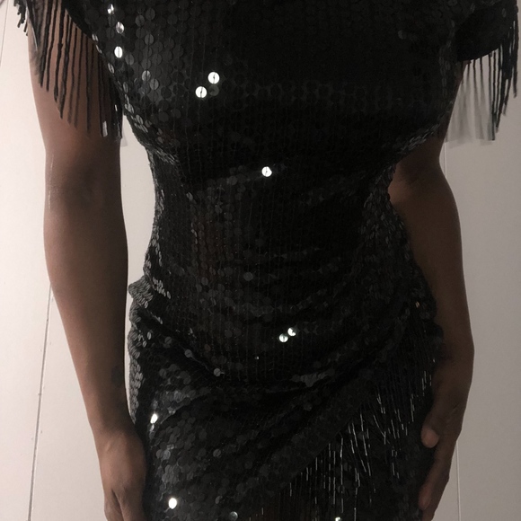 Vintage sequin beaded dress - Picture 4 of 5